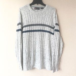 Industrial Exchange Blue and Gray Sweater